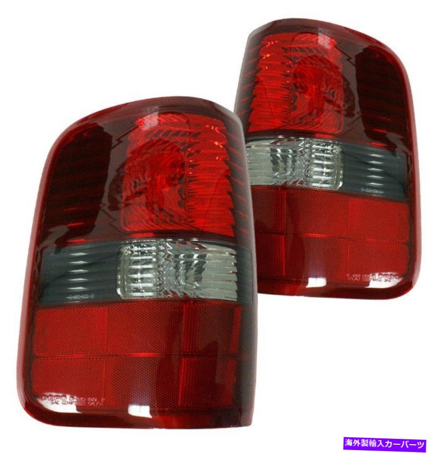 USテールライト 新しい交換の燻製の喫煙のペア/ 2004-08 Ford F150ハーレーダビッドソン New Replacement Smoked Taillight PAIR / FOR 2004-08 FORD F150 HARLEY DAVIDSON【並行輸入品】