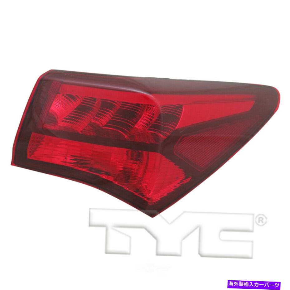 USテールライト テールライトアセンブリ - CAPA認定TYC 11-6847-00-9フィット15-17 Acura TLX Tail Light Assembly-Capa Certified TYC 11-6847-00-9 fits 15-17 Acura TLX【並行輸入品】