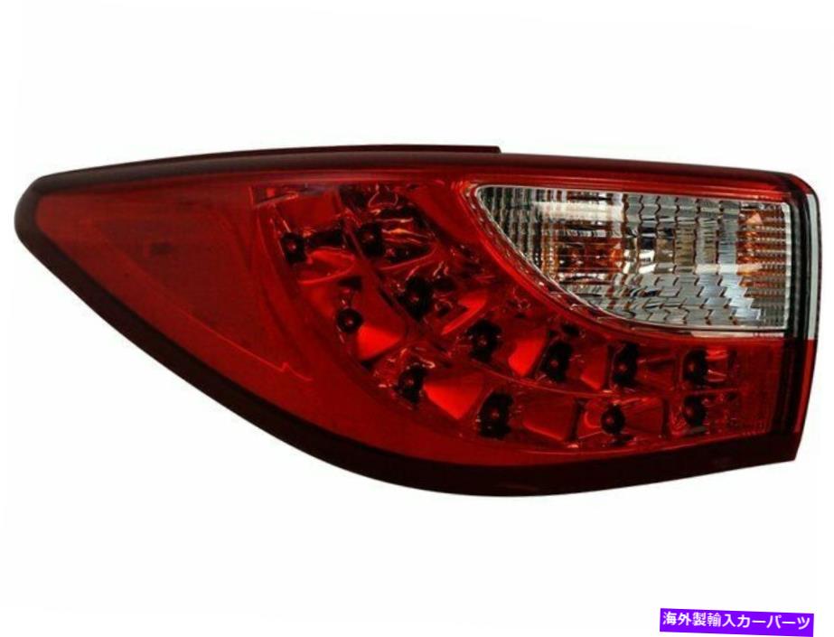 USテールライト 2013年Infiniti JX35テールライトアセンブリの外側48922PJ For 2013 Infiniti JX35 Tail Light Assembly Left Outer 48922PJ【並行輸入品】