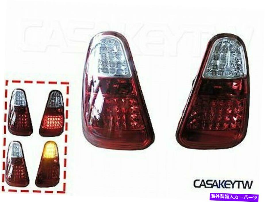 USテールライト 赤い透明LEDテールライトリアランプのための後部ランプ01 03 03 04ミニクーパーR50 R52 R53 JCW RED CLEAR LED TAIL LIGHTS REAR LAMPS For 01 02 03 04 MINI COOPER R50 R52 R53 JCW【並行輸入品】