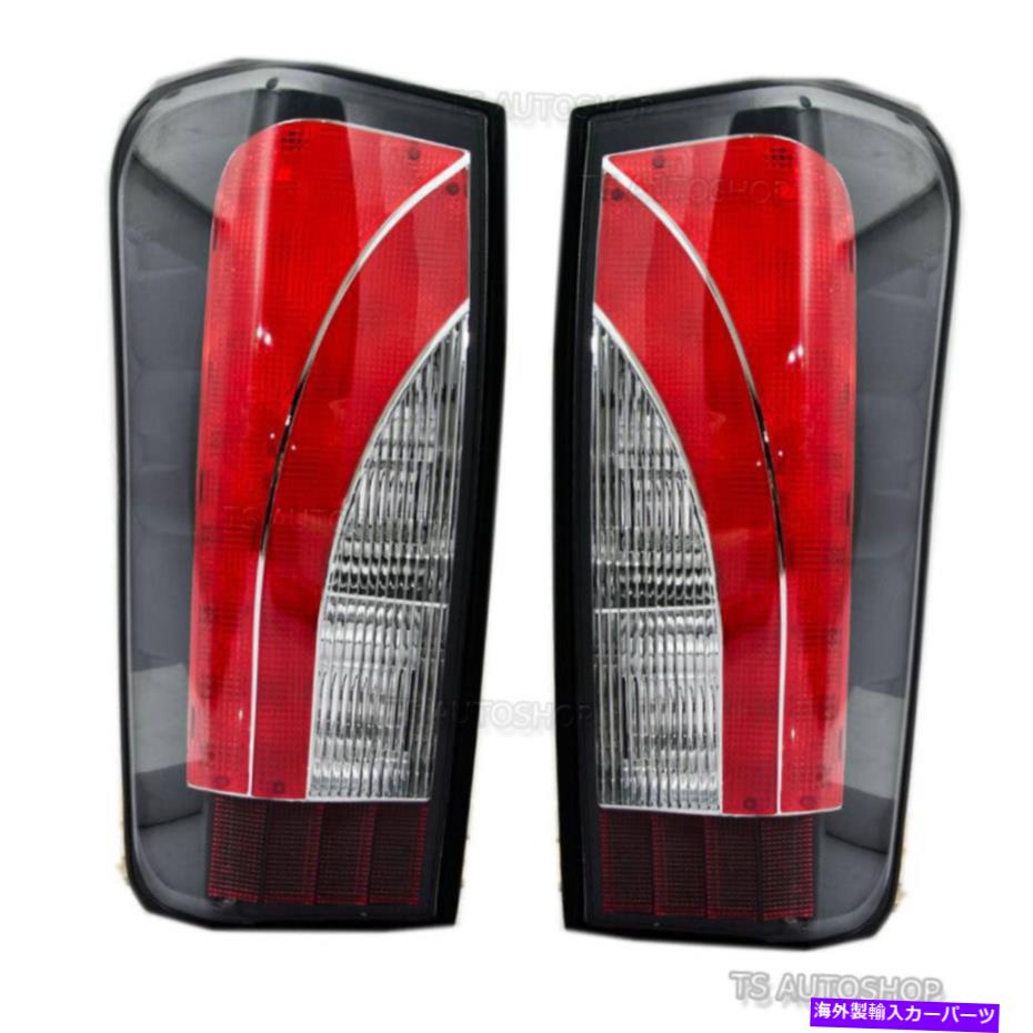USテールライト ペアLEDテールライトランプレッドフィットISUZU D-MAX DMAXピックアップトラックUTE 2012 14-2016 PAIR LED TAIL LIGHT LAMP RED FIT ISUZU D-MAX DMAX PICKUP TRUCK UTE 2012 14-2016【並行輸入品】