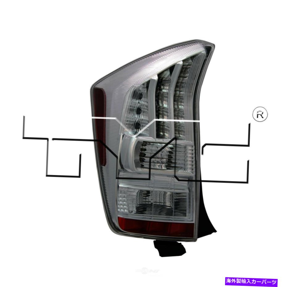 USテールライト テールライトアセンブリ - レギュラーレギュラーTYC 11-6332-01フィット10-11トヨタプリウス Tail Light Assembly-Regular Left TYC 11-6332-01 fits 10-11 Toyota Prius【並行輸入品】