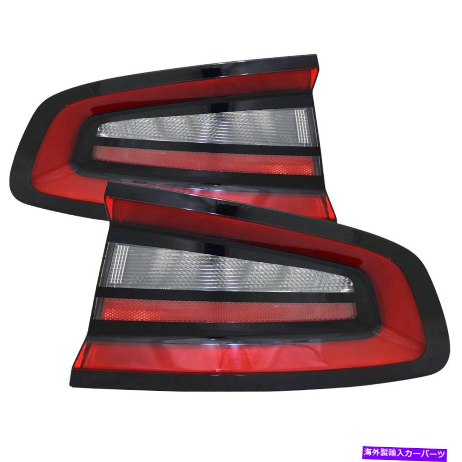 USテールライト テールライトセット2015-2019 Dodge Chargerの左ペア Tail Light Set Right Left Pair For 2015-2019 Dodge Charger【並行輸入品】