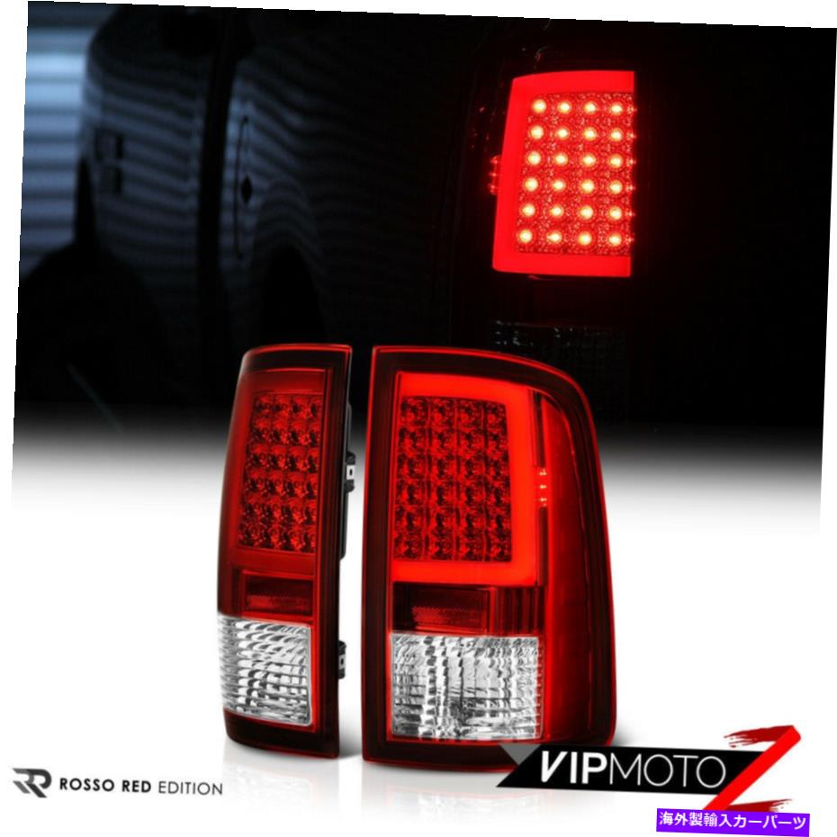 USテールライト 【レッドクリア】13-15ドッジRAM 1500 2500 3500「ネオンチューブ」LEDテールライトブレーキランプ [RED Clear] 13-15 Dodge RAM 1500 2500 3500 \