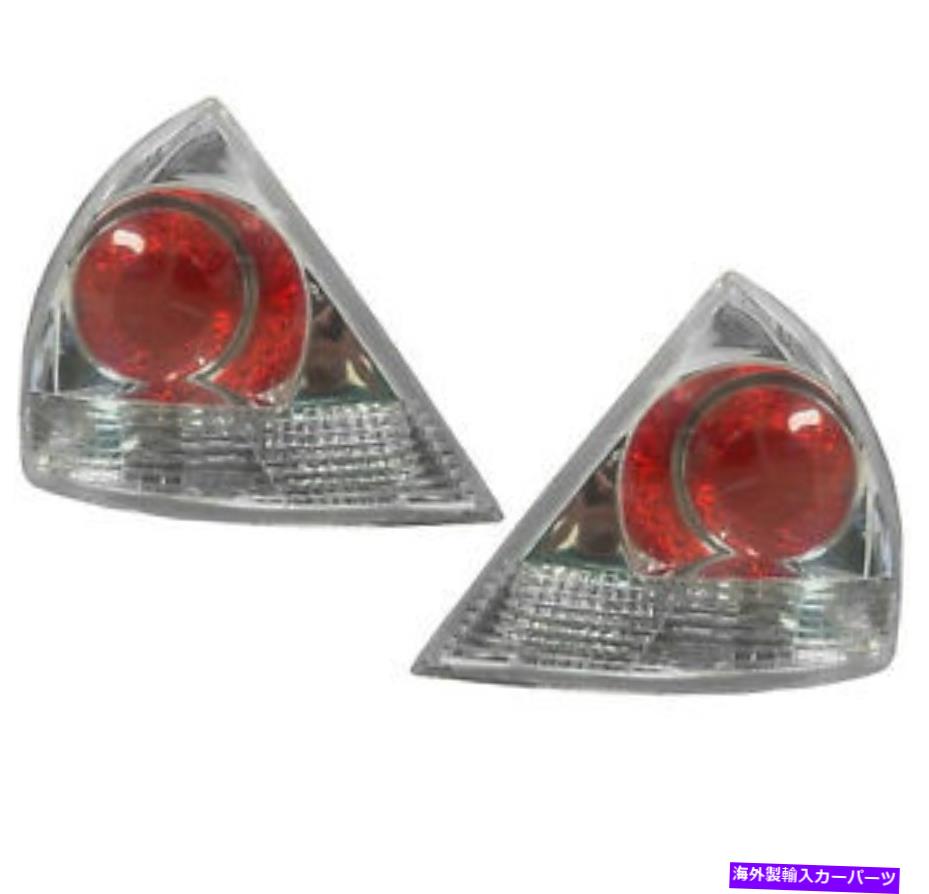 USテールライト 1997年から1998年の新しいTaillightセットクリア三菱ミラージュ/ランサー（セダン） New Taillight Set Clear for 1997-1998 Mitsubishi Mirage/Lancer (Sedan)【並行輸入品】