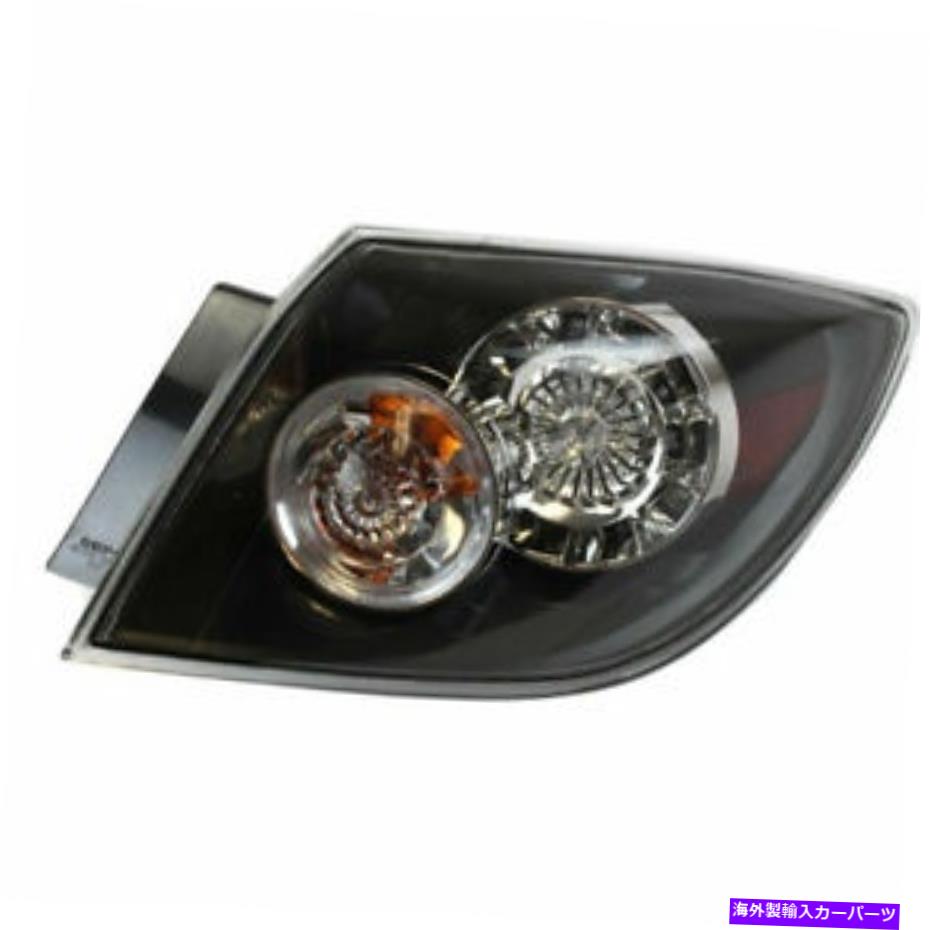 USテールライト 新しい右側テールランプアセンブリLEDタイプフィット2005-2009マツダ3 MA2801135 New Right Side Tail Lamp Assembly LED Type Fits 2005-2009 Mazda 3 MA2801135【並行輸入品】