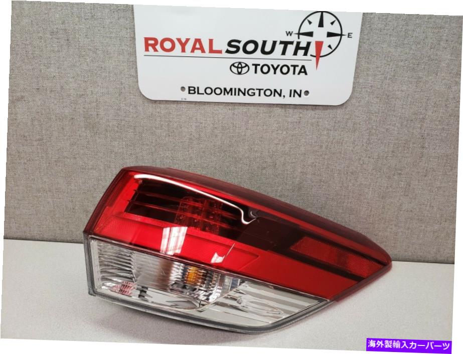 USテールライト トヨタハイランダー2018右後部アウターテールライトランプ純正OEM OE Toyota Highlander 2018 Right Rear Outer Tail Light Lamp Genuine OEM OE【並行輸入品】
