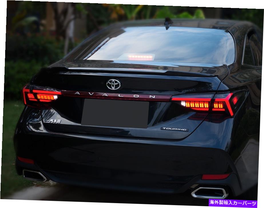 USテールライト トヨタアバロン2019-2020ペアLEDリアテールライトランプブレーキターンアセンブリ For Toyota Avalon 2019-2020 Pair LED Rear Tail Light Lamp Brake Turn Assembly【並行輸入品】