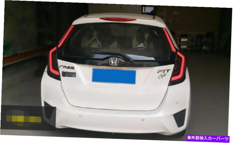 USテールライト ホンダフィット/ジャズ2015-2018のためのペアLEDリアテールライトランプブレーキ逆転 Pair LED Rear Tail Light Lamp Brake Reversing For Honda Fit/Jazz 2015-2018【並行輸入品】|Us Custom Parts Shop USDM