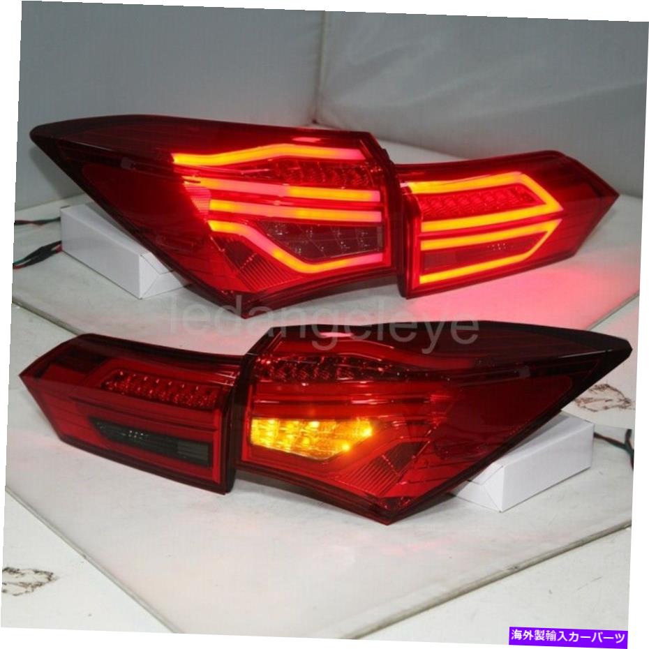 USテールライト トヨタカローラLED ALTIS 2014-2015年のためのLEDリアライトLEDテールランプレッドYZ LED rear light For TOYOTA Corolla LED Altis 2014-2015 Year LED tail Lamps red YZ【並行輸入品】|Us Custom Parts Shop USDM