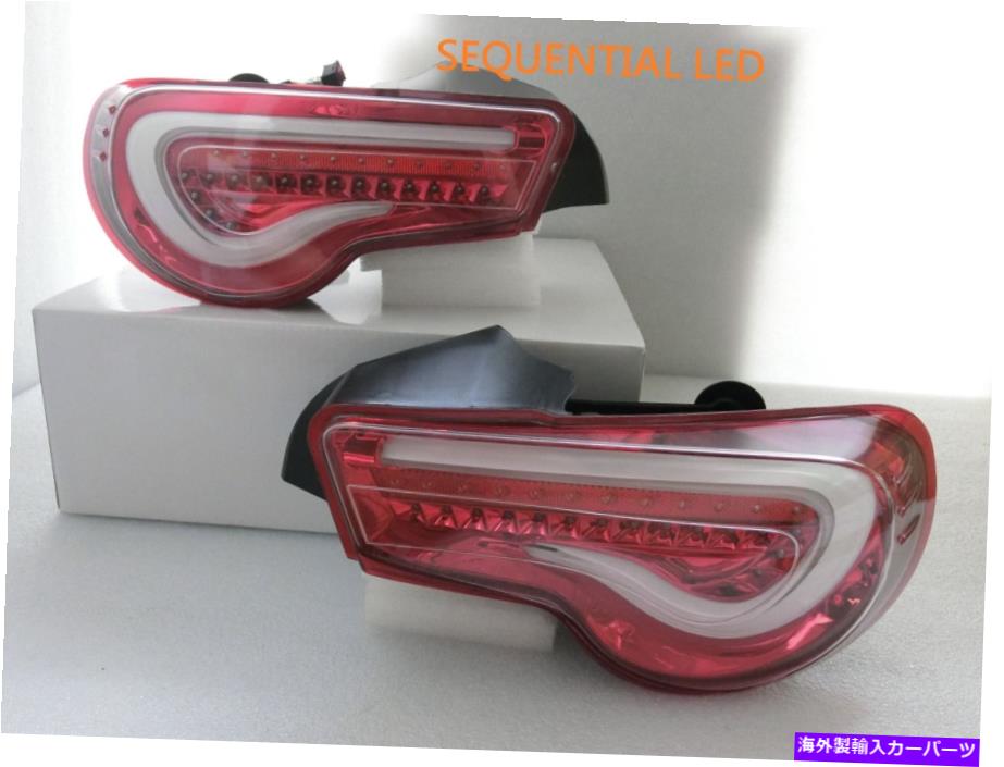 【楽天市場】USテールライト テールライトバレンティシーケンシャルシグナルレッドクリア、トヨタ86 Brz FRS LED Tail ...