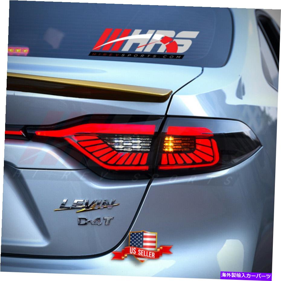 USテールライト HRS 202020-21トヨタカローラスポーツLEDテールライトV2 BY HRS HRS 2020-21 Toyota Corolla Sports LED Tail Lights V2 by HRS【並行輸入品】｜Us Custom Parts Shop USDM