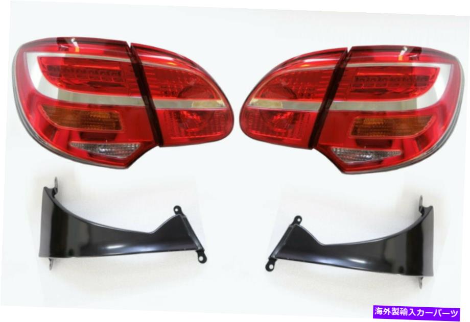 USテールライト LEDテールライトランプ2003年の赤/クリア+カバーベース~08トヨタカローラZRE120 Led Tail Lights Lamp Red / Clear + cover bases For 2003~08 Toyota Corolla ZRE120【並行輸入品】