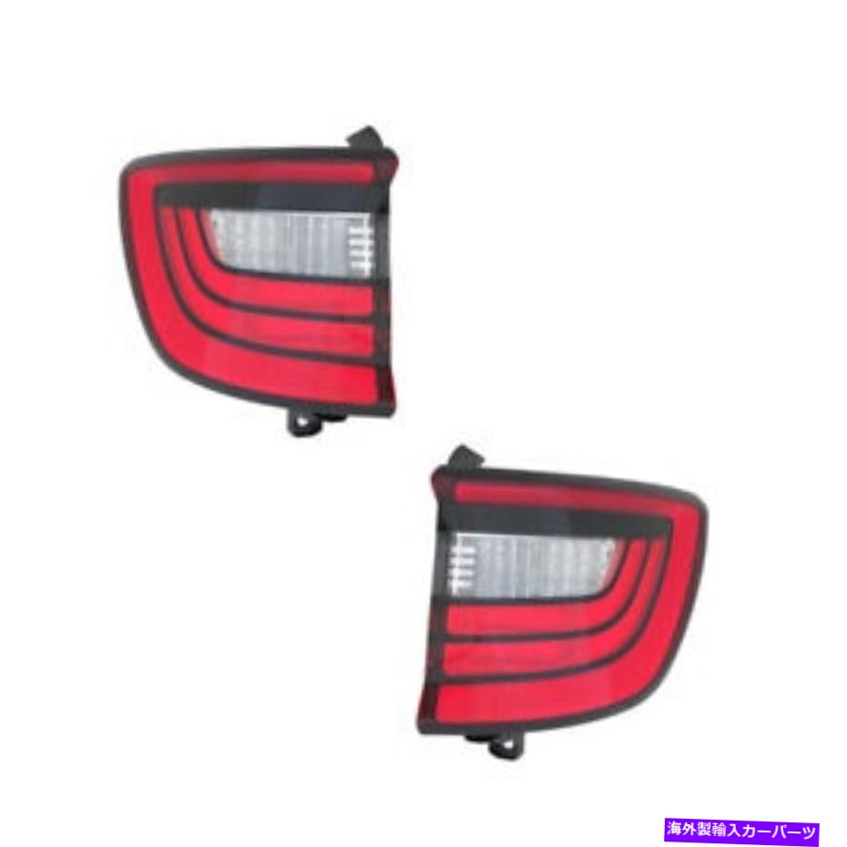USテールライト テールライトリアバックランプペア14~19 Dodge Durango Left＆Right Tail Lights Rear Back Lamps Pair Set for 14-19 Dodge Durango Left & Right【並行輸入品】