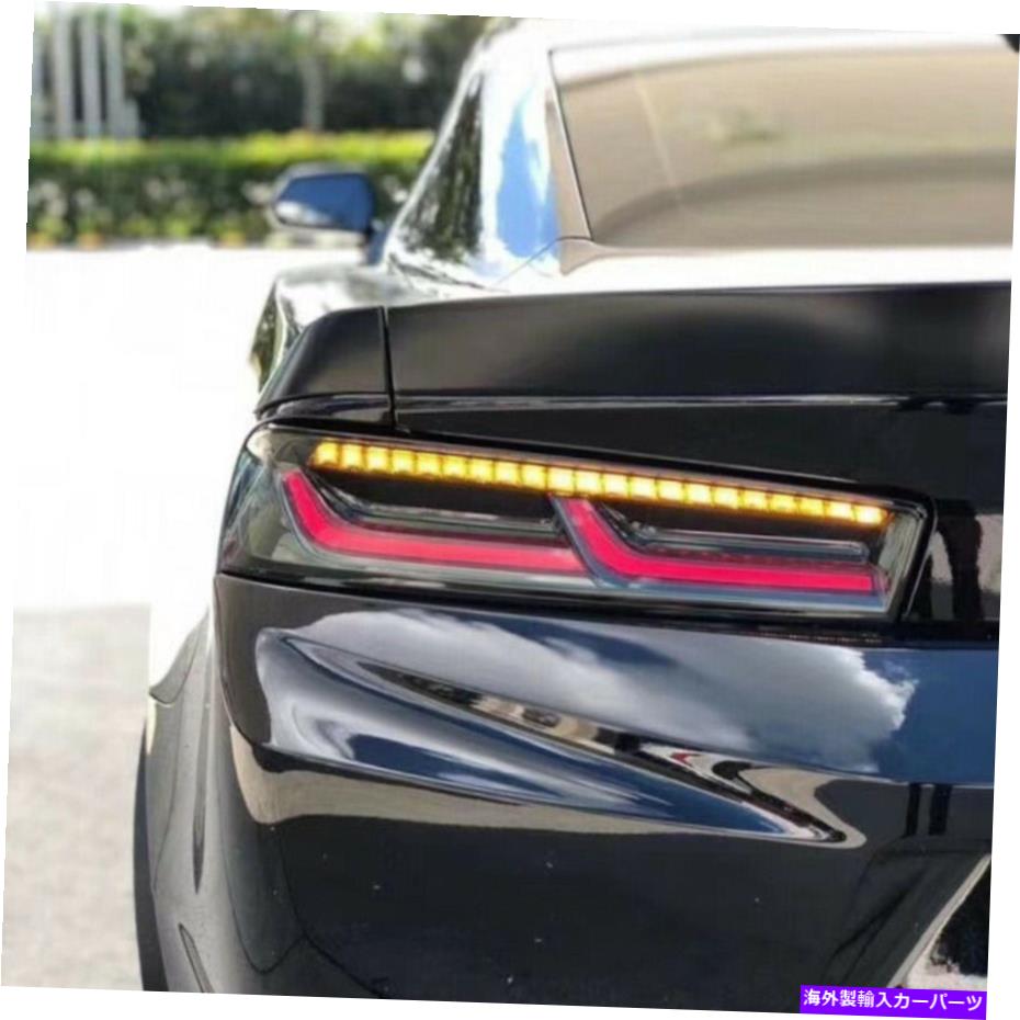 USテールライト フィット2016-18シボレーカマロテールブレーキライトランプLEDシーケンシャルシグナルバー Fit 2016-18 Chevrolet Camaro Tail Brake Lights Lamps LED Sequential Signal Bar【並行輸入品】｜Us Custom Parts Shop USDM
