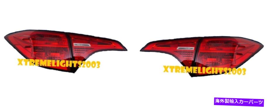 USテールライト トヨタカローラ2017 2018インナーアウターLEDテールライトTaillights Lamp 4PCセット TOYOTA COROLLA 2017 2018 INNER OUTER LED TAIL LIGHTS TAILLIGHTS LAMP 4PC SET【並行輸入品】|Us Custom Parts Shop USDM