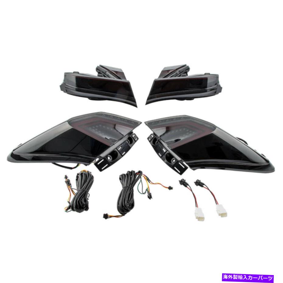 USテールライト トヨタC-HR 2018-2020用スモークペアLEDリアテールライトブレーキランプ Smoked Pair LED Rear Tail Lights Brake Lamp For Toyota C-HR CHR 2018-2020【並行輸入品】｜Us Custom Parts Shop USDM