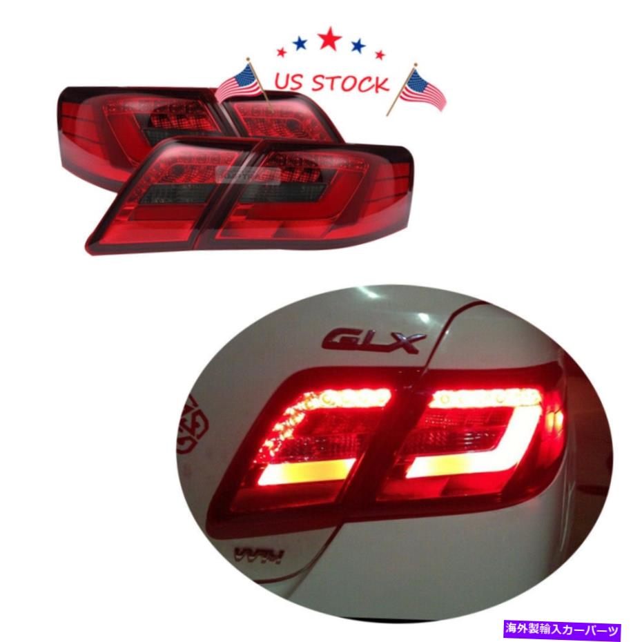 USテールライト 1ペアリアランプの表面発光LEDテールライトフィット2006-2011トヨタカムリーUSA 1 Pair Rear Lamp Surface Emitting LED Tail Light Fits 2006-2011 TOYOTA CAMRY USA【並行輸入品】