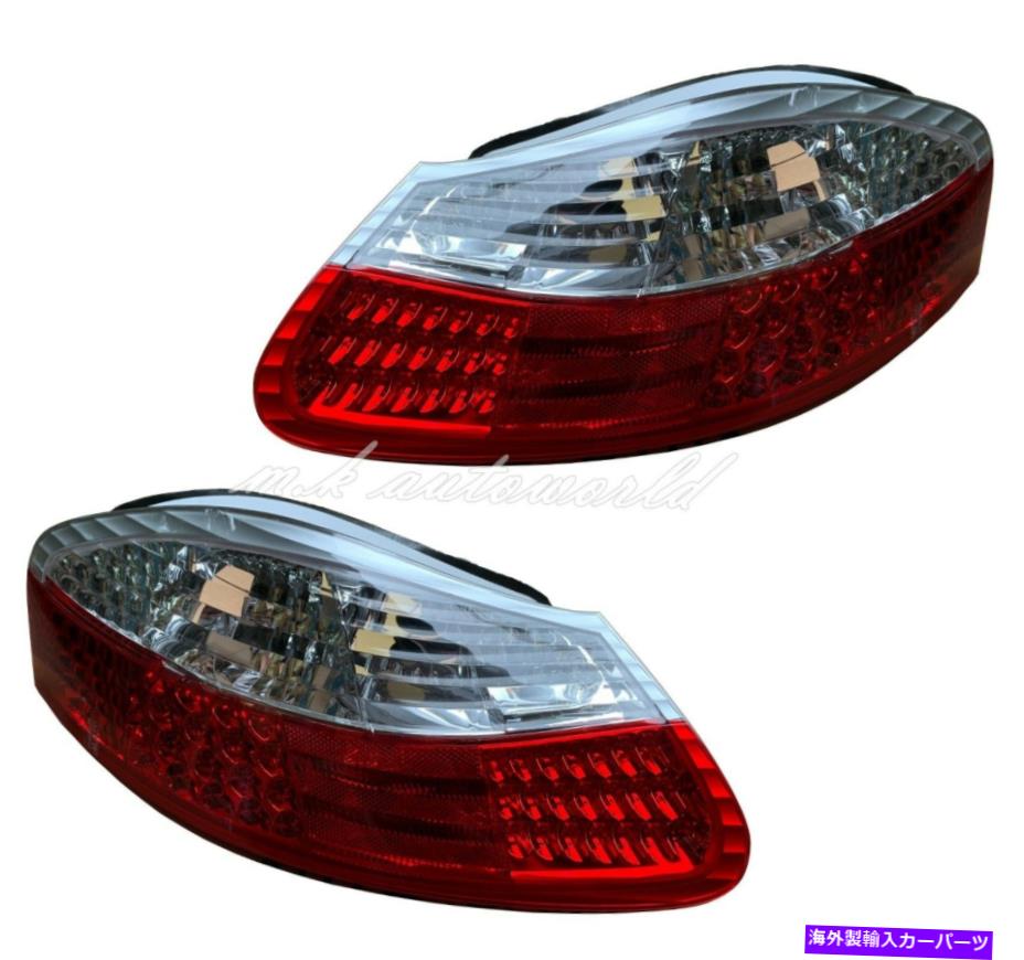 USテールライト LEDテールリアライトPorsche Boxster 986 96-04のための赤＆クリア LED Tail Rear Lights RED&CLEAR for PORSCHE BOXSTER 986 96-04【並行輸入品】｜Us Custom Parts Shop USDM