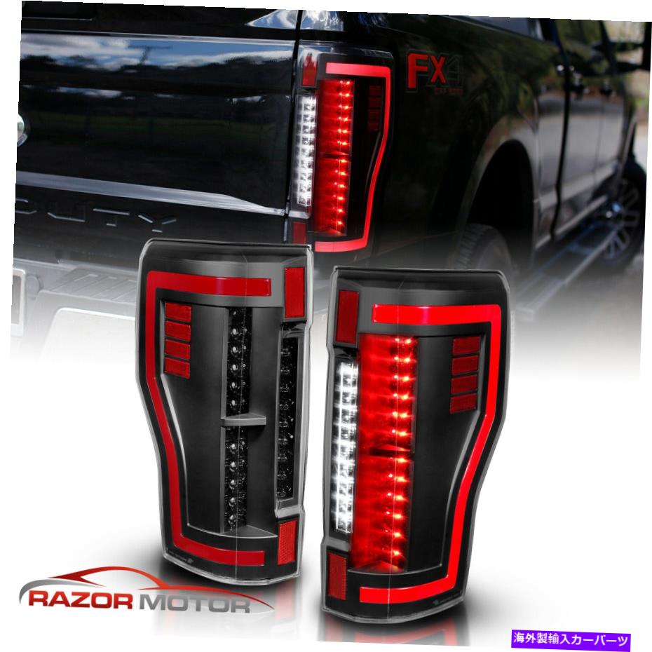 USテールライト 2017-2018 Ford F350 F450 Superduty LEDライトチューブリアブレーキテールライト For 2017-2018 Ford F250 F350 F450 SuperDuty LED Light Tube Rear Brake Taillights【並行輸入品】｜Us Custom Parts Shop USDM