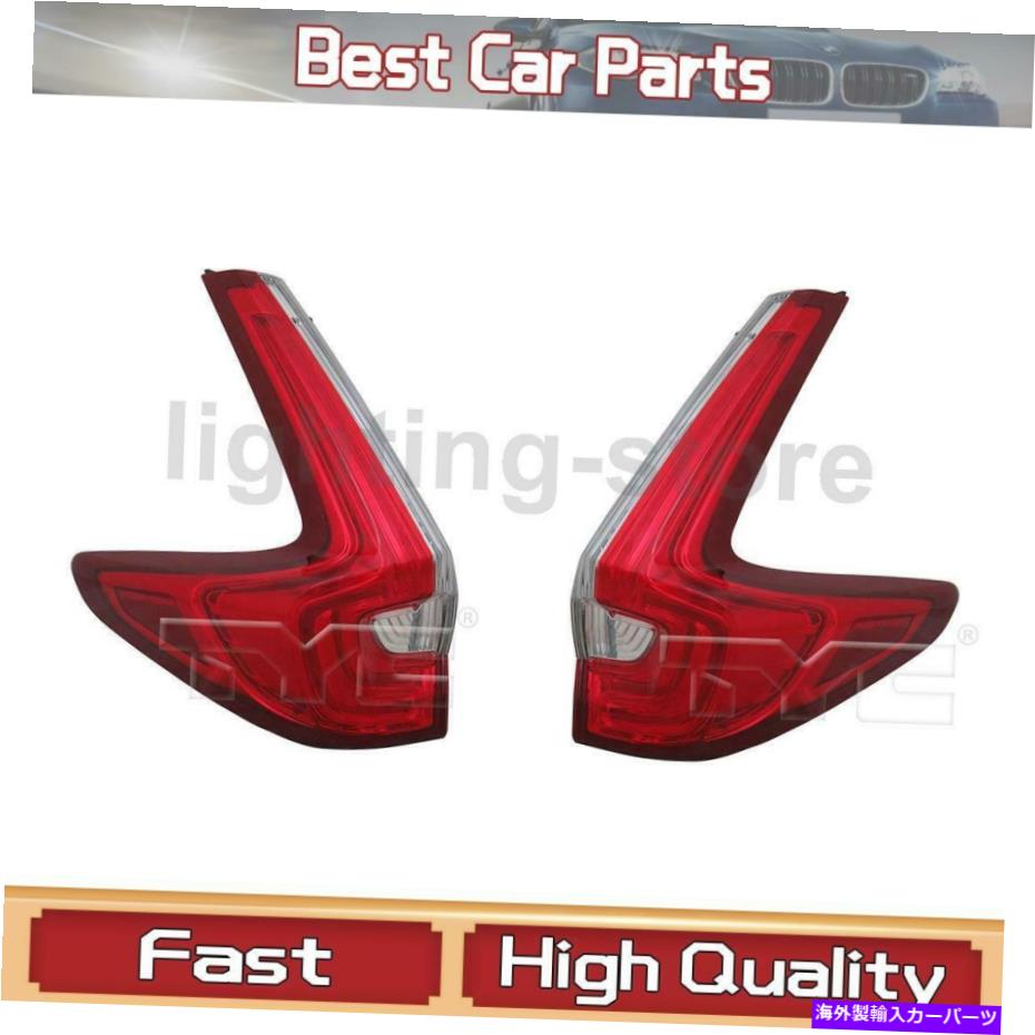 USテールライト 左右のテールライトアセンブリTYCフィットホンダ2017-2017 2 PCS Left Right Tail Light Assembly TYC Fit Honda 2017-2017 2 pcs【並行輸入品】