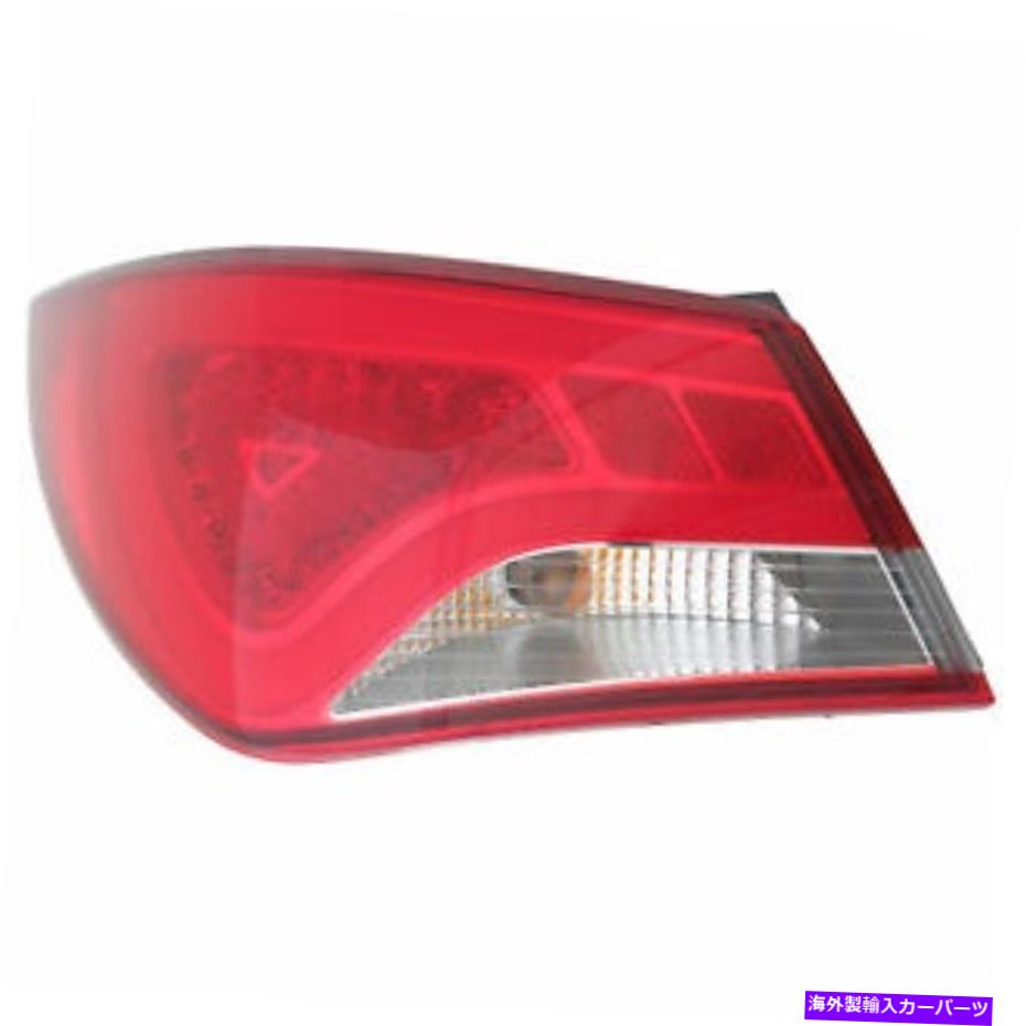 USテールライト 11-14 Hyundai Sonata Driver用LEDテールライト後部バックランプ LED Tail Light Rear Back Lamp for 11-14 Hyundai Sonata Driver Left【並行輸入品】