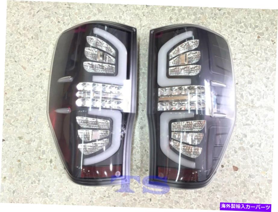 USテールライト フォードレンジャーのための黒いレンズLEDテールライトランプ2013-2015トラック4x4 BLACK LENS LED TAIL LIGHT LAMP FOR FORD RANGER T6 WILDTRAK 2013-2015 TRUCK 4X4【並行輸入品】 70,727円
