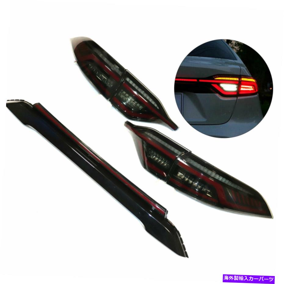 USテールライト LEDテールライトリアランプアセンブリ煙カラーフィット2020-2021トヨタカローラ LED Tail Light Rear Lamp Assembly Smoke Color Fit For 2020-2021 Toyota Corolla【並行輸入品】