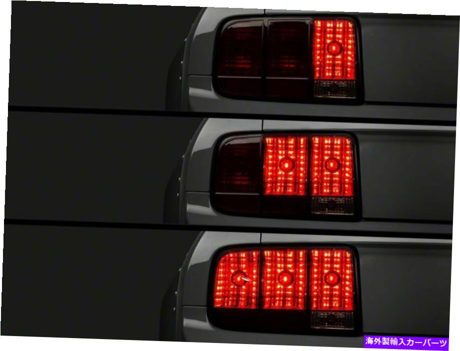 USテールライト 逐次テールライトキットが付いているRaxiomテールライトFITDマスタング2005-2009 Raxiom Tail Lights with Sequential Tail Light Kit Fits Ford Mustang 2005-2009【並行輸入品】