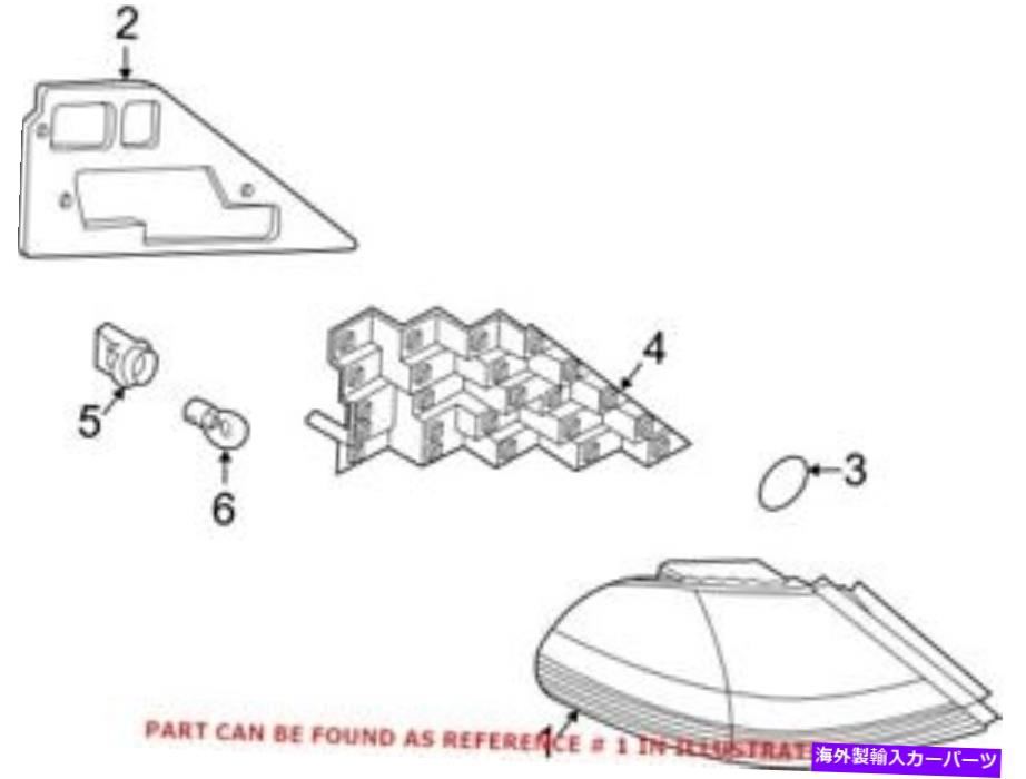 USテールライト BMW 63216938515のための本物のOEMテールライトアセンブリ Genuine OEM Tail Light Assembly for BMW 63216938515【並行輸入品】