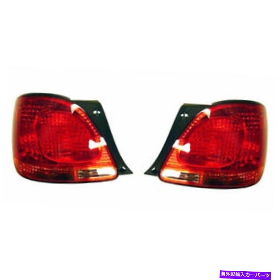 USテールライト LX2800125のためのLexus GS430テールライト2001-2005ペアRHとLH側のサイドのサイド For Lexus GS430 Tail Light 2001-2005 Pair RH and LH Side w/ Bulbs For LX2800125【並行輸入品】