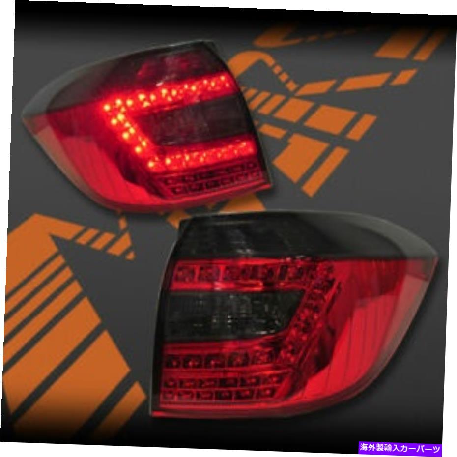 USテールライト トヨタハイランダーKluger 2007-2010のための燻製赤LEDテールライト Smoked Red LED Tail lights for Toyota Highlander Kluger 2007-2010【並行輸入品】｜Us Custom Parts Shop USDM