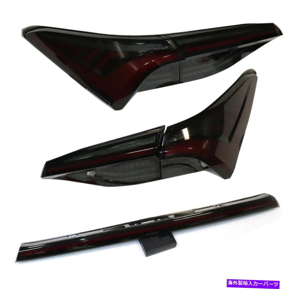 USテールライト トヨタアバロン2019-2020のためのシーケンシャルターンシグナルの米国の煙LEDテールライト US Smoke LED Tail Lights with Sequential Turn Signal For Toyota Avalon 2019-2020【並行輸入品】