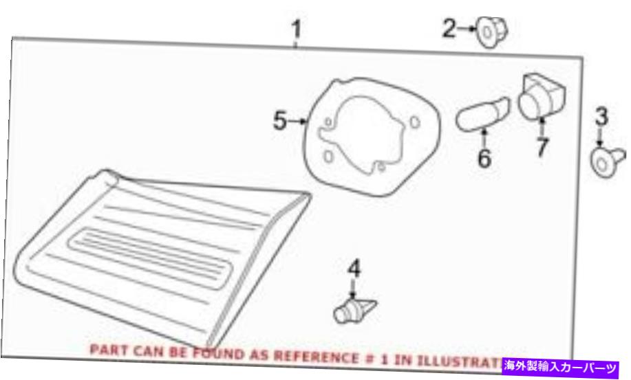 USテールライト Acura 34155-Ty2-A01用の本物のOEMテールライトアセンブリ Genuine OEM Tail Light Assembly for Acura 34155-TY2-A01【並行輸入品】｜Us Custom Parts Shop USDM