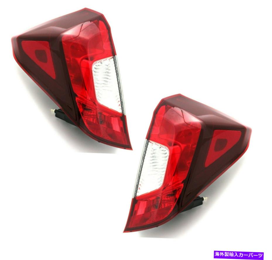 USテールライト Honda Fit 2015-2020左右張口テールライト後部ランプペア FITS HONDA FIT 2015-2020 LEFT RIGHT TAILLIGHTS TAIL LIGHTS REAR LAMPS PAIR【並行輸入品】