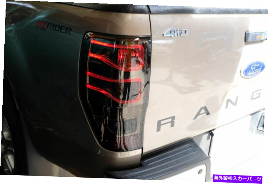 USテールライト ブラックLED CCFLスモークレンズテールランプライトフィットフォードレンジャーT6 Wildtrak 2012-2017 Black Led Ccfl Smoke Lens Tail Lamp Light Fit Ford Ranger T6 Wildtrak 2012-2017【並行輸入品】