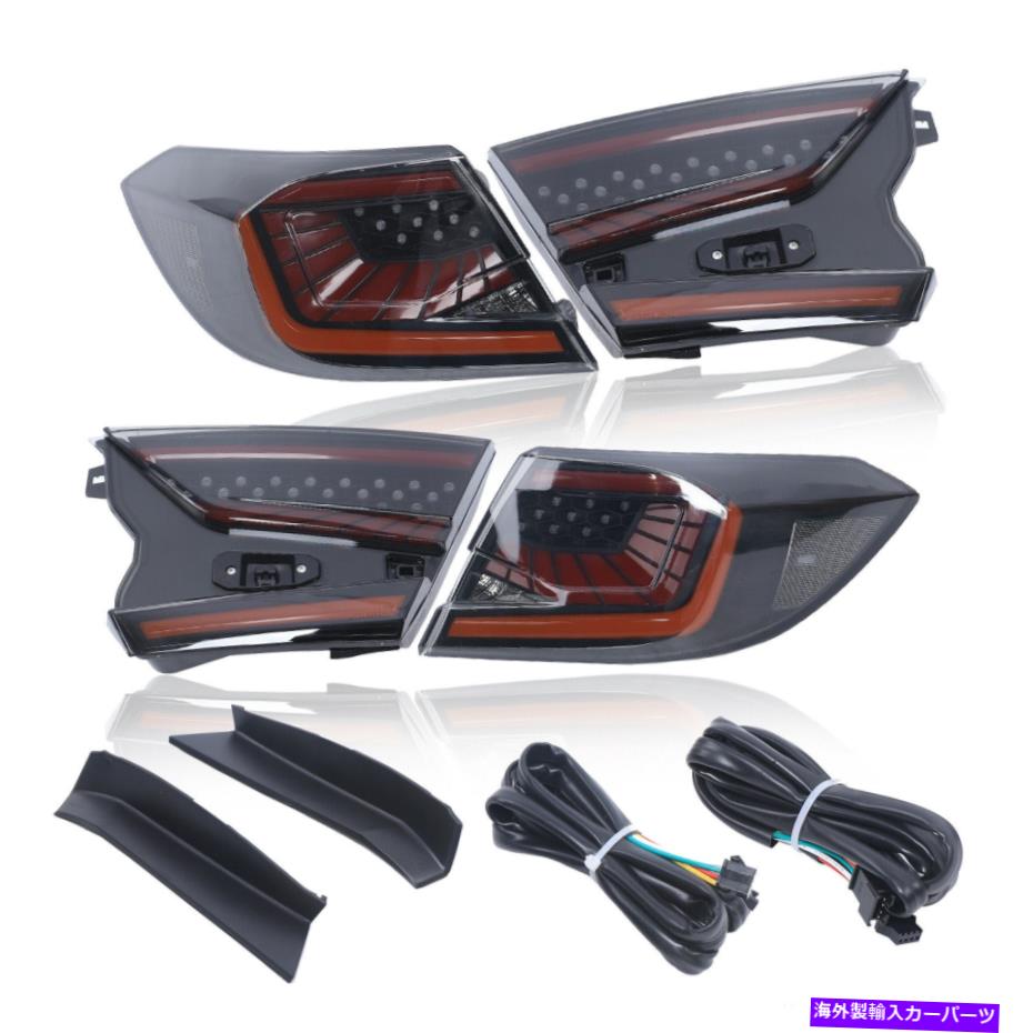 USテールライト 2018-2020のためのPair Smoked Ledリアテールライトランプブレーキアセンブリ Pair Smoked LED Rear Tail Light Lamp Brake Assembly For Honda Accord 2018-2020【並行輸入品】|Us Custom Parts Shop USDM