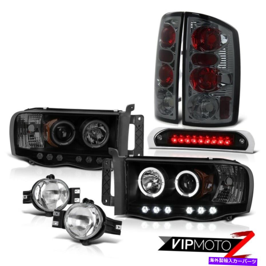 USテールライト 02 03 04 04 05 RAM WS 2xプロジェクターヘッドライトTint Tail Lightsバンパー霧貨物LED 02 03 04 05 Ram WS 2X Projector Headlights Tint Tail Lights Bumper Fog Cargo LED【並行輸入品】