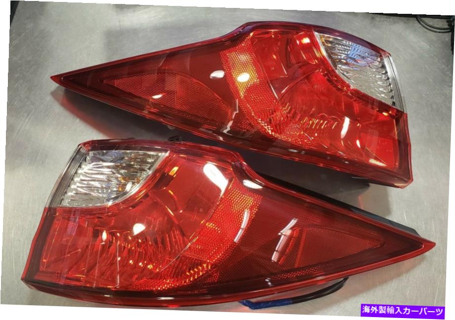 USテールライト 新しい本物のOEM 2012-2015マツダ5リアテールライトアセンブリセット New Genuine OEM 2012-2015 Mazda 5 Rear Tail Light Assembly Set【並行輸入品】