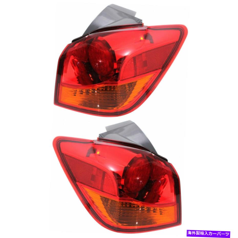 USテールライト 2011年 - 2018年 - 三菱アウトランダースポーツテールライトペアサイド（ドット） - Fits 2011 - 2018 - Mitsubishi Outlander Sport Tail Light Pair Side (DOT) -【並行輸入品】