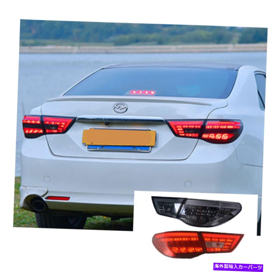 USテールライト トヨタマークX 13-17順次信号DERK / RED OEMのためのLEDテールライト LED Tail Lights For Toyota Mark X 13-17 Sequential Signal Dark/Red Replace OEM【並行輸入品】