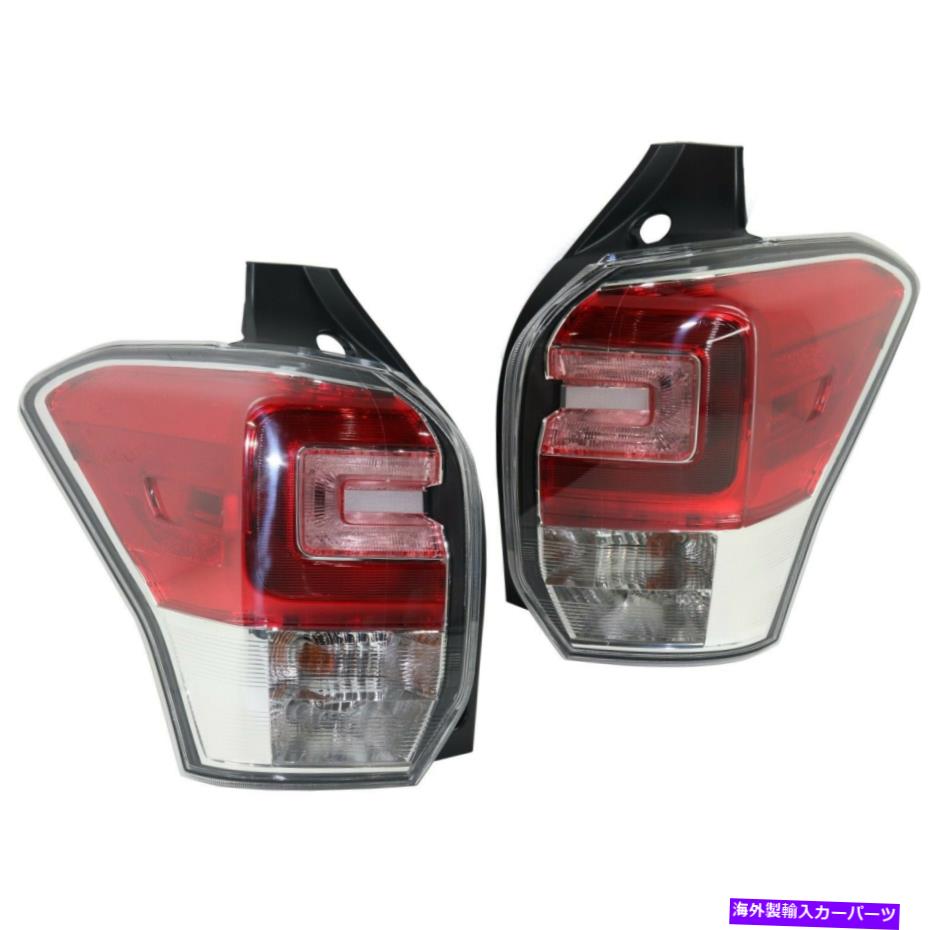 USテールライト 2017年から2018年のテールライトSubaru Foresterのドライバーと助手席側 Tail Light For 2017-2018 Subaru Forester Driver and Passenger Side【並行輸入品】