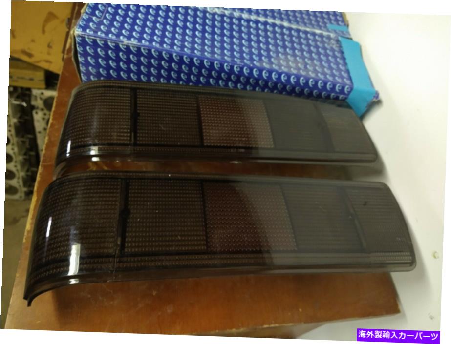 USテールライト BMW E21スモークタントテールライトカバーレンズEuro 1975-1983アルピナ320iビンテージ BMW e21 Smoked Tinted Tail Light Cover Lenses Euro 1975-1983 Alpina 320i vintage【並行輸入品】