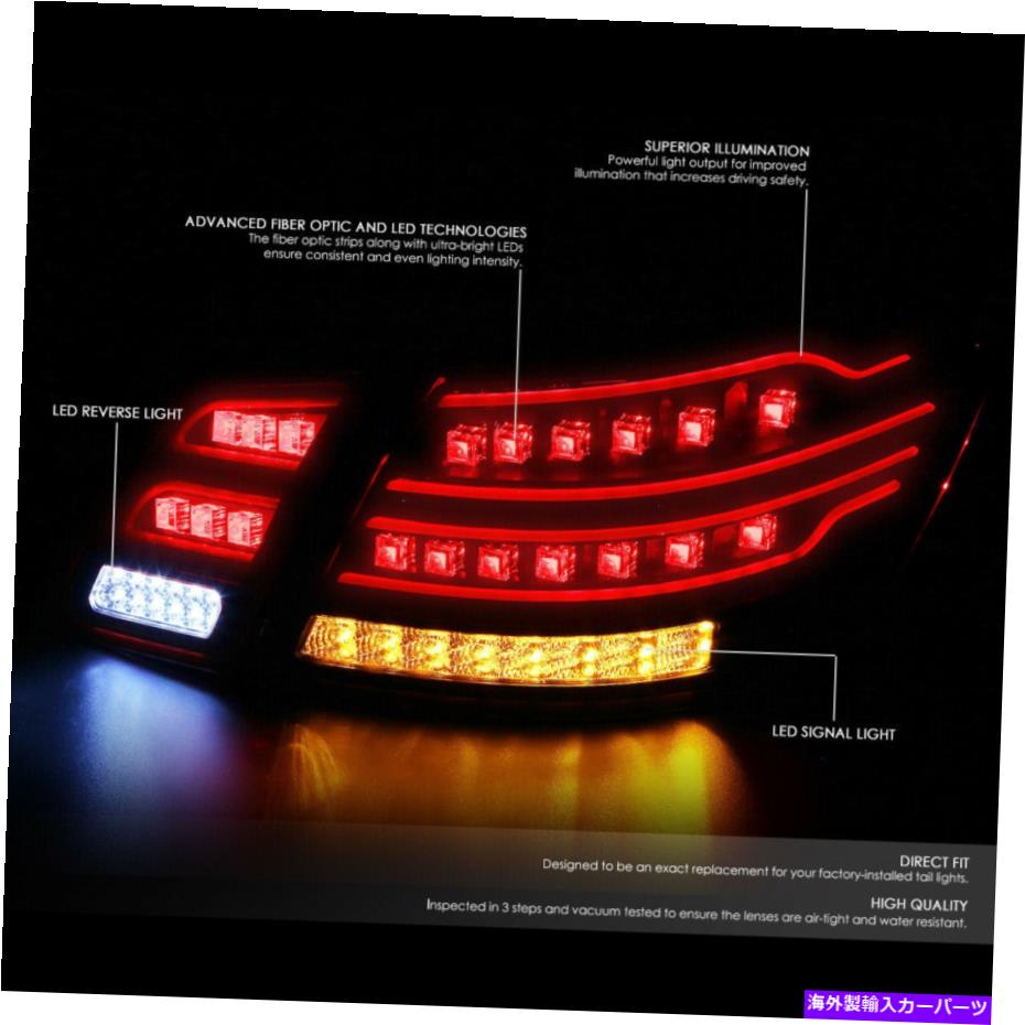 USテールライト 赤い煙3D LEDバーテイレライトLH + RHは2010-2012メルセデスベンツEクラスW212 RED SMOKE 3D LED BAR TAIL LIGHTS LH+RH FOR 2010-2012 MERCEDES BENZ E-CLASS W212【並行輸入品】|Us Custom Parts Shop USDM