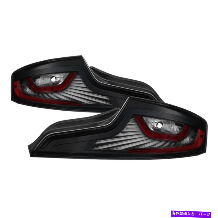 USテールライト フィットInfiniti 03-05 G35スカイラインスポーツ2DRクーペブラックLEDチューブスタイルテールライト Fit Infiniti 03-05 G35 Skyline Sport 2dr Coupe Black LED Tube Style Tail Lights【並行輸入品】
