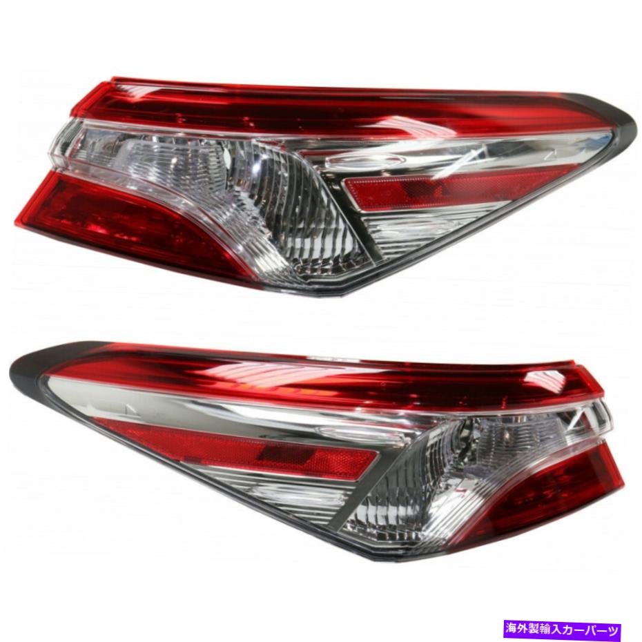 USテールライト トヨタカムリテールライト2018 2019 RHとLHペア/ TO2804138 + TO2805138 For Toyota Camry Tail Light 2018 2019 RH and LH Pair/Set TO2804138 + TO2805138【並行輸入品】