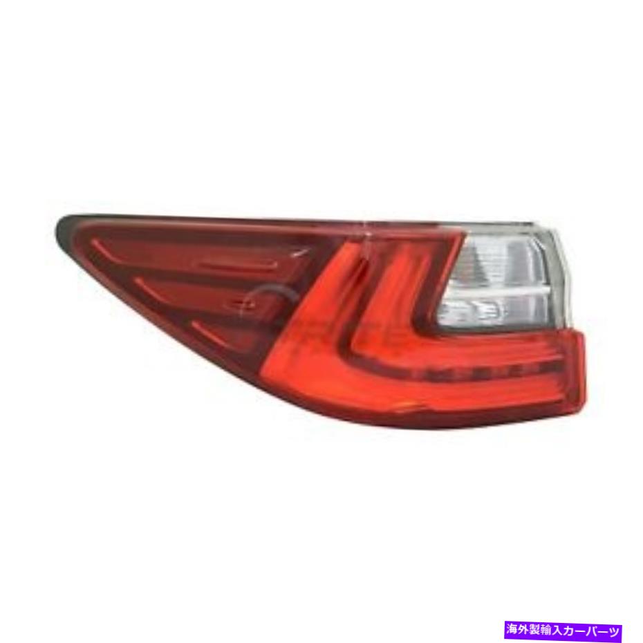 USテールライト 新しい外側のテールライトアセンブリはLexus ES300H 2016 LX2804130 8156133621 NEW OUTER LEFT TAIL LIGHT ASSEMBLY FITS LEXUS ES300H 2016 LX2804130 8156133621【並行輸入品】