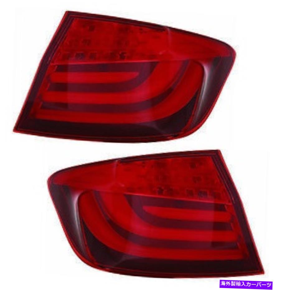 USテールライト 2011年2012年2013年BMW 5シリーズセダンテールライトペアセット For 2011 2012 2013 Bmw 5 Series Sedan Tail lights Pair Set【並行輸入品】