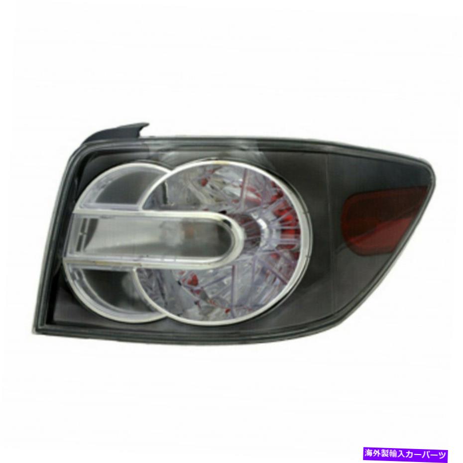 USテールライト Mazda CX-7テールライト2007 2008 2009旅客サイドW /電球DOT MA2801138 Fits Mazda CX-7 Tail Light 2007 2008 2009 Passenger Side w/Bulbs DOT MA2801138【並行輸入品】