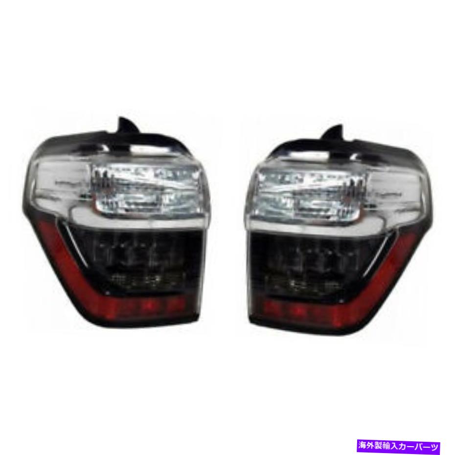USテールライト トヨタ4Runner Tail Light 2014 15 16 17 18 19 2020 RHとLHから2818156 For Toyota 4Runner Tail Light 2014 15 16 17 18 19 2020 Pair RH and LH TO2818156【並行輸入品】